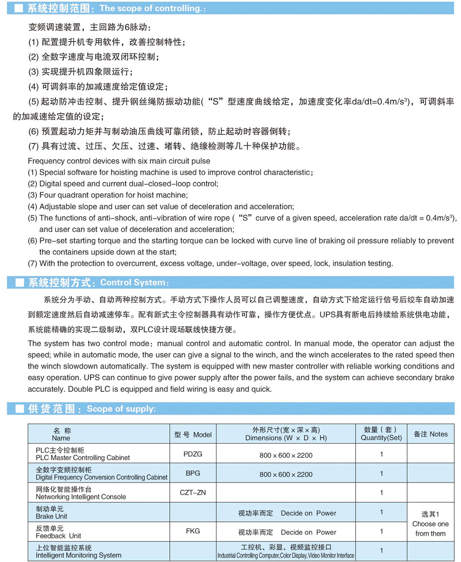 低压变频调速系统